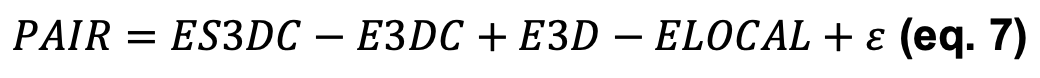PAIR equation